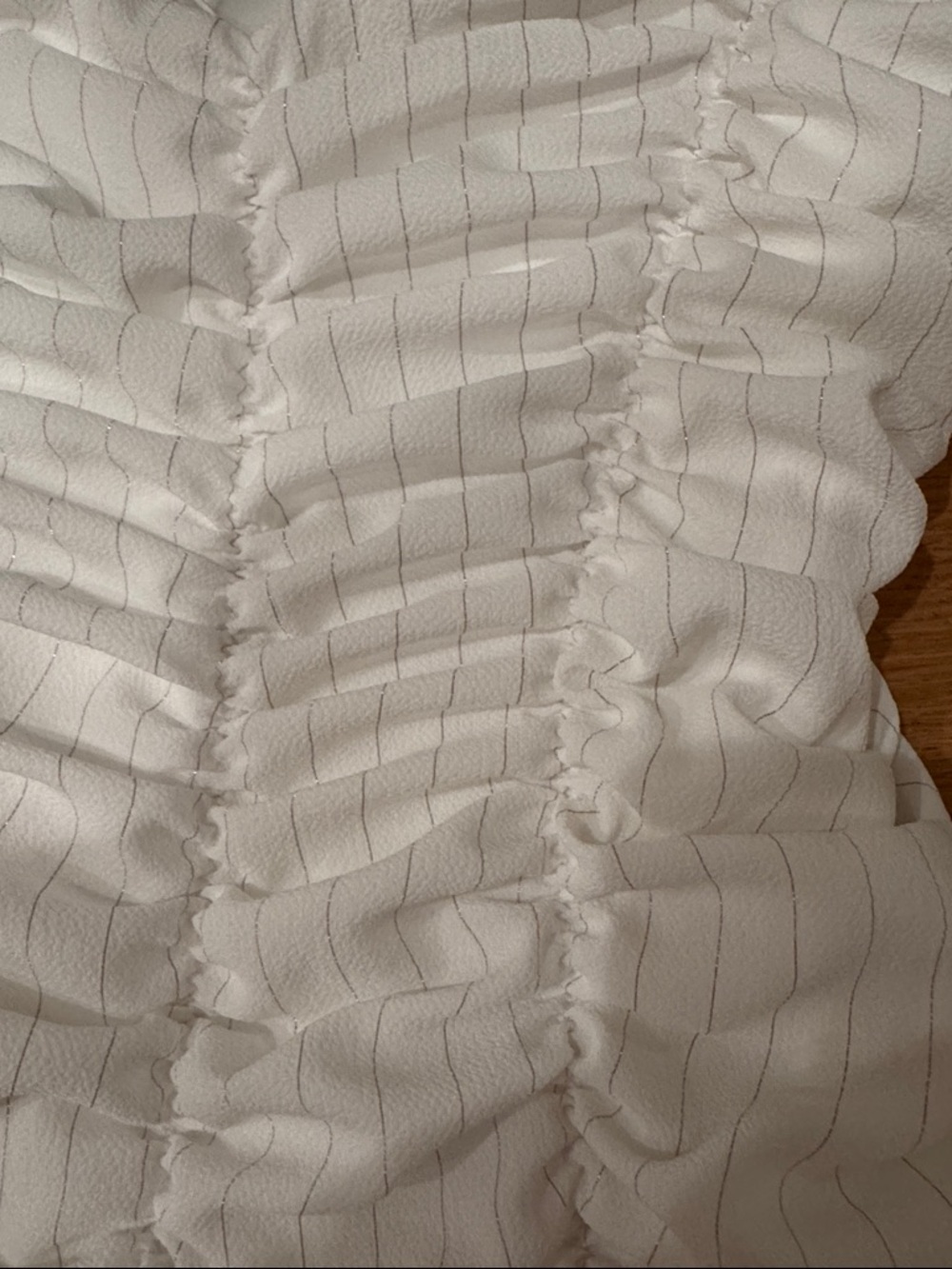 Lucy in the Sky White Spaghetti Strap Mini Dress - Picture 3 of 3